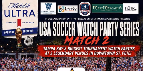 USA Soccer Watch Party Series: Match #2 USA \ud83c\uddfa\ud83c\uddf8 vs Australia