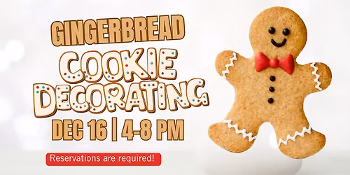 Kids Event - Gingerbread Cookie Decorating 