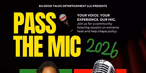 Pass the Mic: Community Voices Edition