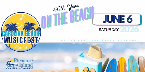Carolina Beach MusicFest - SATURDAY BEACH MUSIC
