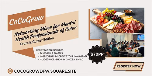 CoCoGrow: Networking Mixer for Mental Health Professionals of Color