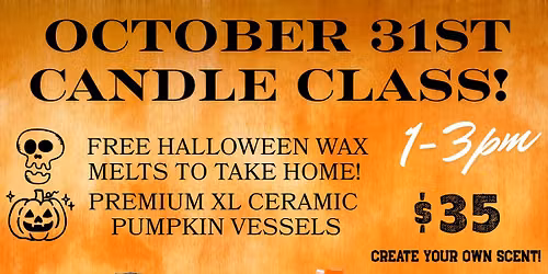 Candle Workshop with Jill 