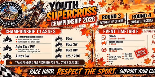Youth Supercross Championship Round 3\/4