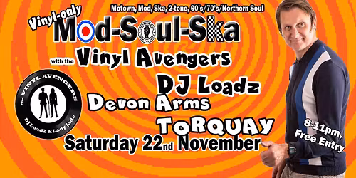Vinyl Avengers TORQUAY Mod\/Soul\/Ska