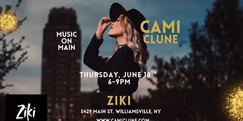 CAMI CLUNE | Music on Main at ZIKI