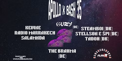 APOLLO X BASH  35 \/\/   PLAN B 