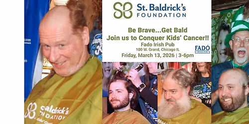 St. Baldrick's at Fado Irish Pub - 25 years and counting!