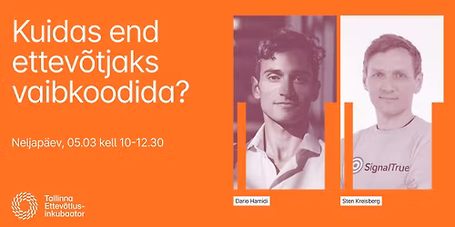 Kuidas end ettev\u00f5tjaks vaibkoodida?