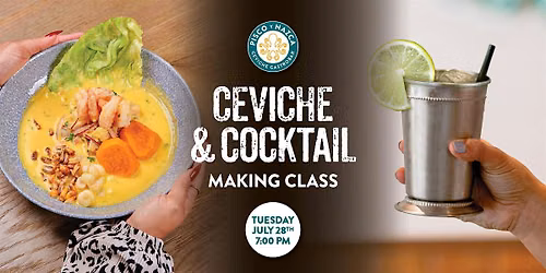 Ceviche and Cocktail Making Class @Pisco Doral