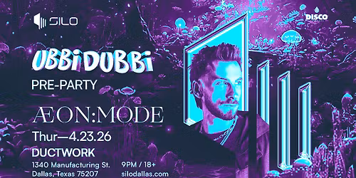 \u00c6ON:MODE - DUCTWORK - 4.23.26 - Dallas