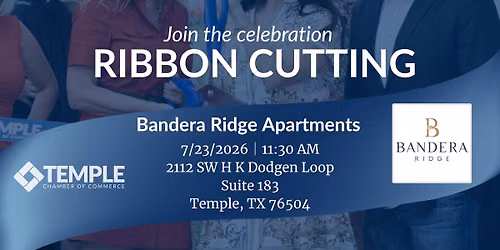 Bandera Ridge Apartments Ribbon Cutting