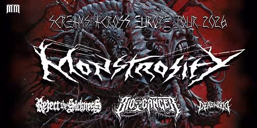 MONSTROSITY + go\u015bcie - 05.05. - Krak\u00f3w, Za\u015bcianek