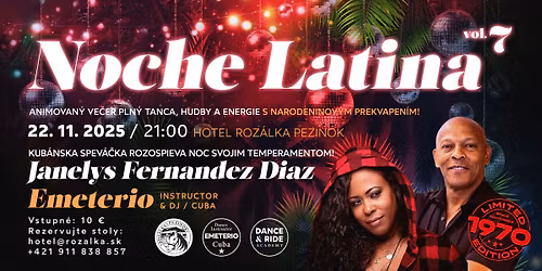 ✨💃 NOCHE LATINA vol.7 💃✨