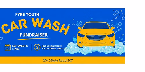 Fyre Youth Car Wash Fundraiser
