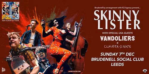 Skinny Lister, Live at The Brudenell