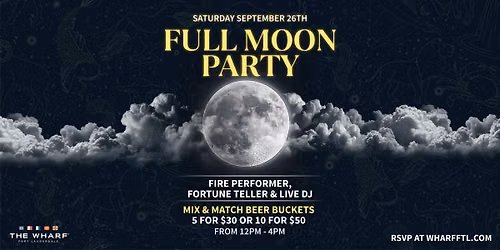 Full Moon Party at WharfFTL