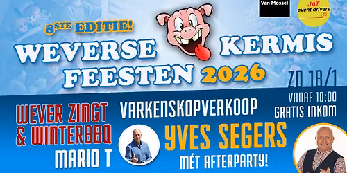 Varkenskopverkoop - Winter BBQ - Gelegenheidscaf\u00e9 - Wever Zingt - Yves Segers - AFTER PARTYYYY!!!!