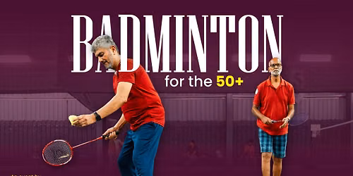 Badminton For 50+