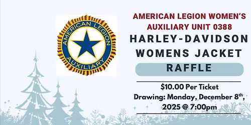 Harley-Davidson Women's Jacket Raffle