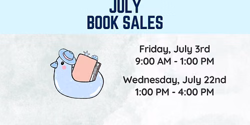Friends of the Library July Book Sale