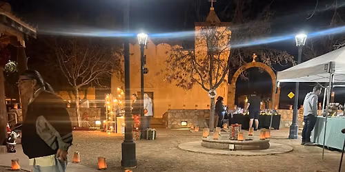 Luminarias in the Historic Village of Do\u00f1a Ana