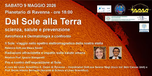 Dal Sole alla Terra: scienza, salute e prevenzione