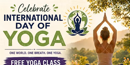 Free Yoga for International Day of Yoga