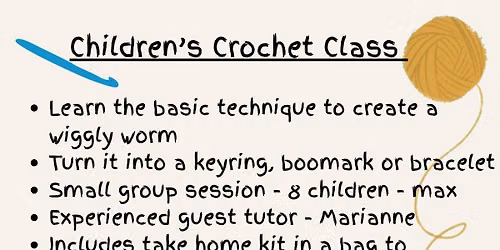Childrens Crochet class