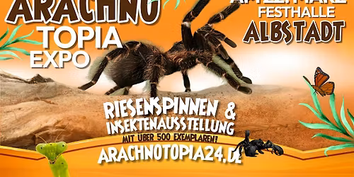 Arachnotopia - Riesenspinnen & Insektenausstellung Albstadt