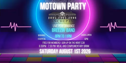 Members Motown Night! 