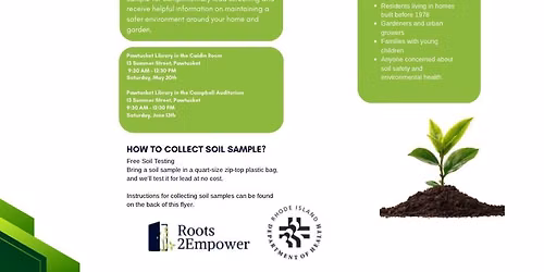 Know Your Soil: Lead Screening & Community Health