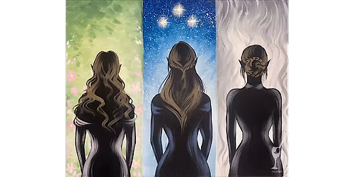 ACOTAR Sisters Trio - Paint and Sip in Houston | Classpop!\u2122