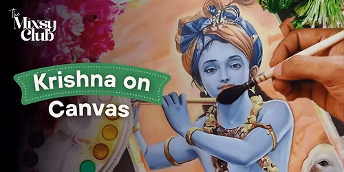 Krishna on Canvas