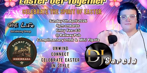\ud83d\udc23 Easter Sunday Social Party \u2013 at Railway Pub and Wine, Birkirkara