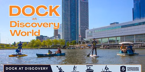 Dock at Discovery World: Kayaks, Hydrobikes, Paddleboards, & Paddle Boats