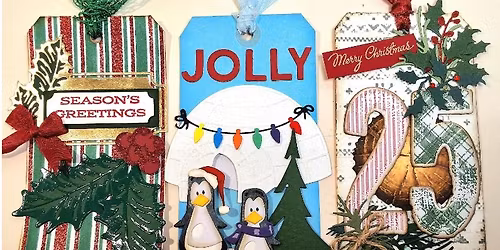 Distress Techniques Tags - Christmas 2025 #4