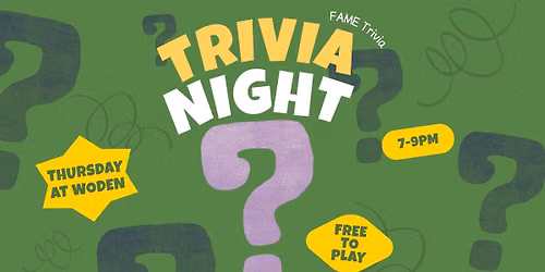 Trivia Thursday at Woden