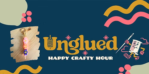 Unglued Happy Crafty Hour: Kandi Bead Flower Key Fob \/ Bag Charm!