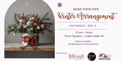 Make Your Own Winter Arrangement