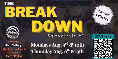 The Breakdown | 2-Week (4 Days) Acting Class in Amsterdam