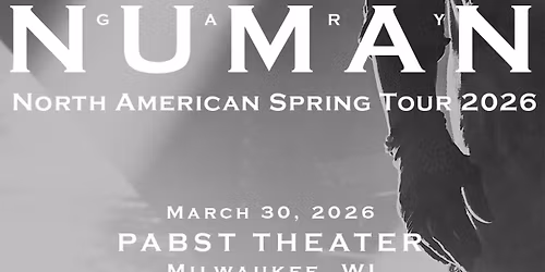 Gary Numan at the Pabst Theater