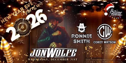 NYE Party Jon Wolfe, Ronnie Smith & Corey Watson!