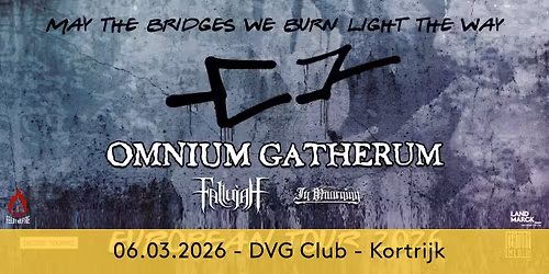 Omnium Gatherum + Fallujah + In Mourning @ DVG Club, Kortrijk
