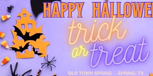 Trick Or Treating in Old Town Spring