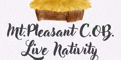 Mt. Pleasant Church of the Brethren - Live Nativity