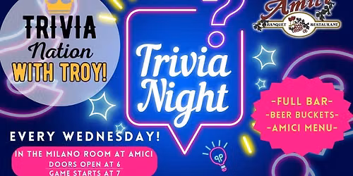 TRIVIA WITH TROY BLEVINS!