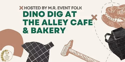 Dino Dig Party at The Alley Cafe & Bakery