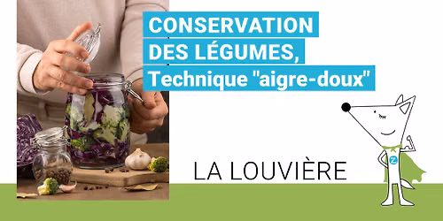 Atelier conservation des l\u00e9gumes: technique "aigre-doux"