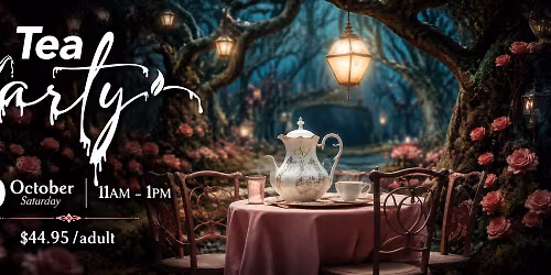 Nevermore Tea Party \ud83d\udda4\u2615 | A Wednesday-Inspired Experience
