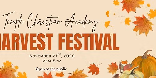TCA Harvest Festival